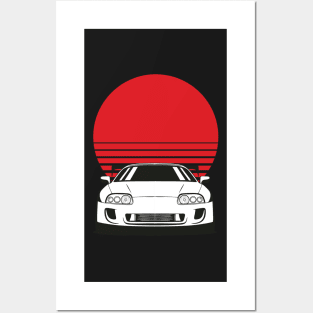 toyota supra mk4 Posters and Art